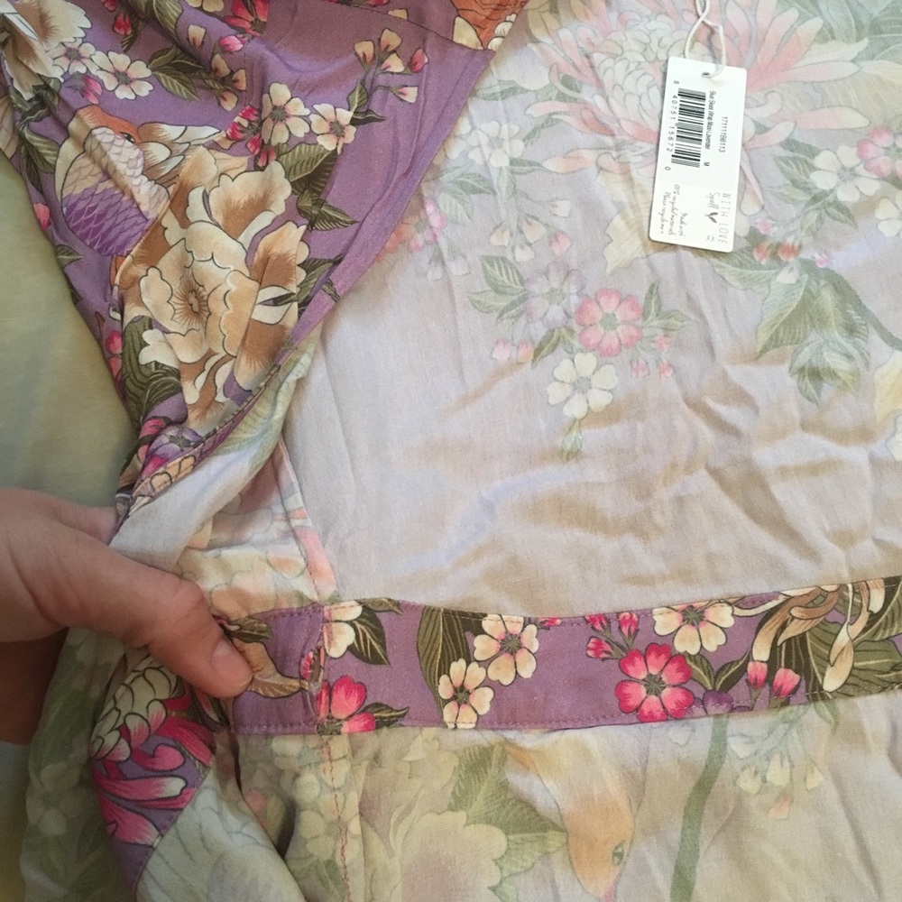 Spell Blue Skies Maxi Wrap Dress! - Picture 5 of 8